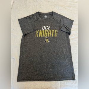 UCF Knights Dry Fit shirt, size medium, heathered gray